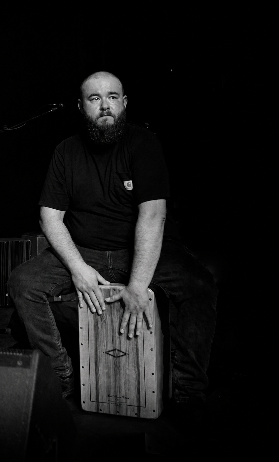 Jordi Rudelle au cajón flamenco